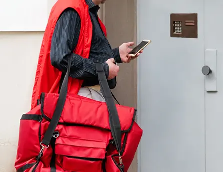 Мобильное приложение для службы доставки